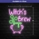 Witch Cauldron Neon Sign