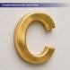 Aluminium Letters and Numbers Durable Material with Clean Finish