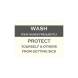 Covid 19 Prevention Wash Hands Indoor Floor Mats