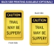 Reflective Custom Trail Markers Signs