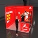 10 Ft Backlit Trade Show Display - Design 3