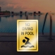 Reflective Pool Signs