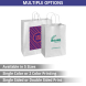 Printed White Paper Shopping Bags