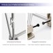 Fabric Pop Up Straight Display