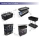 inline 10 ft inline trade show booth design 28 hard case podium