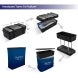 inline 20 ft inline trade show booth design 24 hard case podium