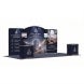 inline 20 ft inline trade show booth design 31 45 degree