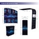 inline 20 ft inline trade show booth design 36 dimensions
