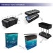 inline 20 ft inline trade show booth design 42 hard case podium