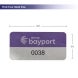 Metal Asset Tags - Aluminium