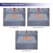 Outdoor Floor Decals White Ink Coverage Options