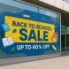 Perforated Window Signs or One Way Vision Signs