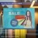 Perforated Window Signs or One Way Vision Signs