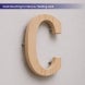 Pinewood Letters and Numbers Stud Mounting for Secure Floating Look