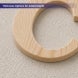 Pinewood Letters and Numbers Thickness Options for Added Depth