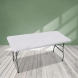 6' Rectangle Table Toppers - White