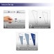 Triangle Zipper Tension Fabric Banner Stand Easy to Set Up